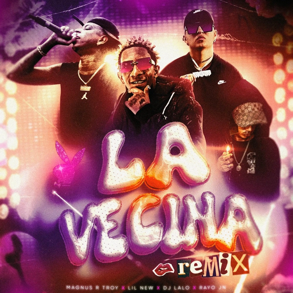 Carátula de La Vecina (Remix)